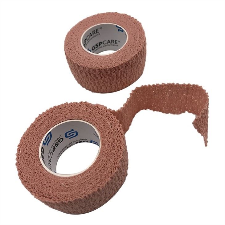 GSPMED High Quality Cohesive Elastic Bandage Vet Wrap Bandage Self-adhesive Bandage Factory